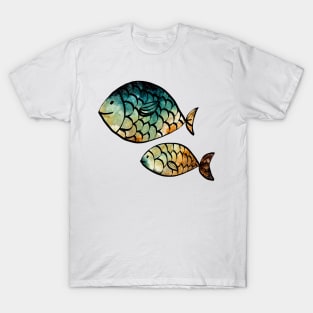 Watercolor Fishes T-Shirt